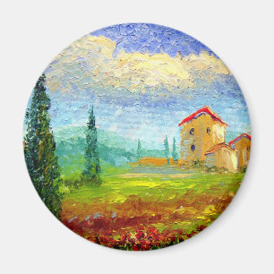 Toskana Poppies Magnet