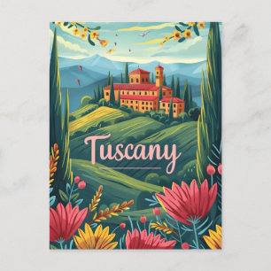 Toskana Postkarte