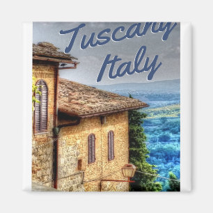 Toskana Reisen Italien Magnet
