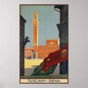 Toskana Siena Poster