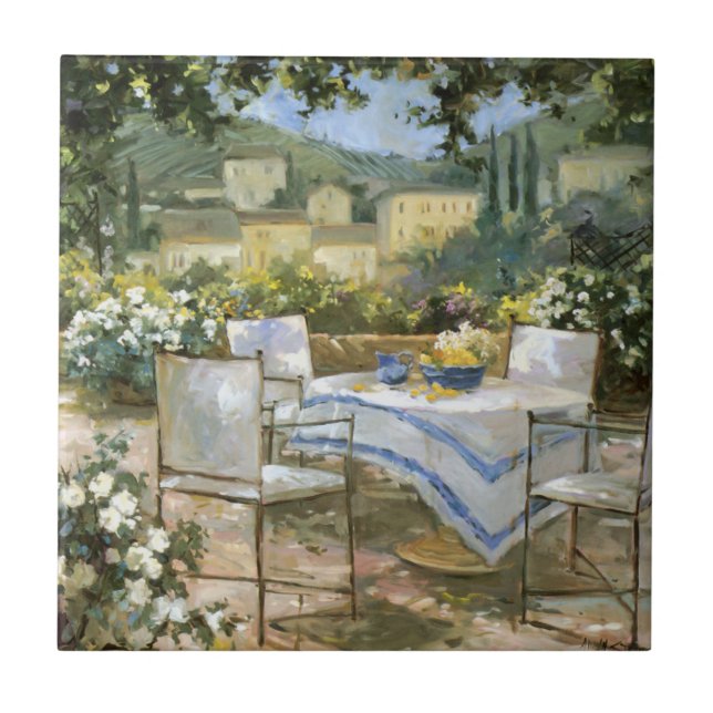Toskana-Terrasse Fliese (Vorderseite)