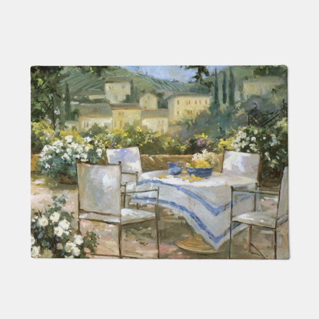 Toskana-Terrasse Fußmatte (Vorderseite)