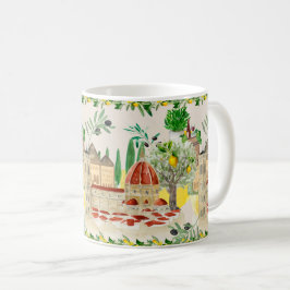 Toskana, Toskana, Italien, Oliven, Zitronen, Kaffeetasse