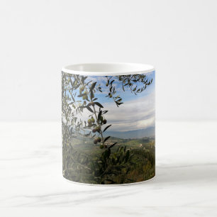 Toskanische Landschaftskaffee-Tasse Kaffeetasse