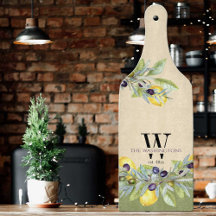 Toskanischer Lemons Olives Küche