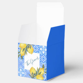 Toskanischer Wasserpark mit Lemon Geschenkschachtel