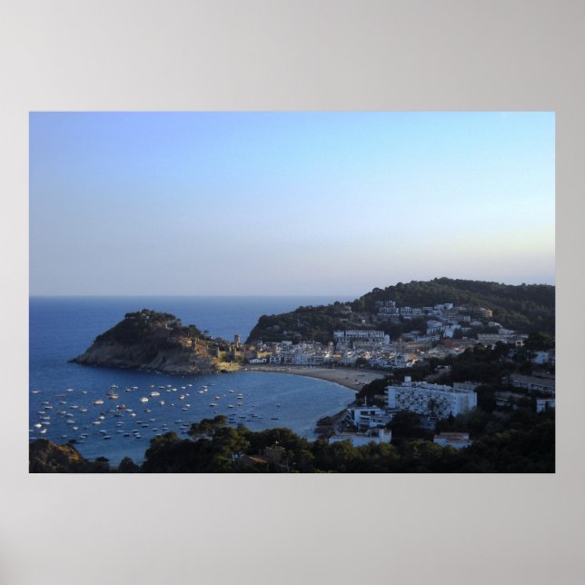 Tossa De Mar Costa Brava Spain Poster (Vorne)