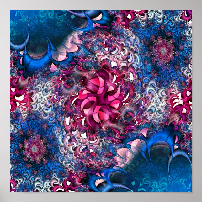 Tossed (12" x 12") Art Print Poster (Vorne)