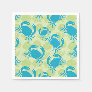 Tossed Crabs Napkins von den Creative Bee Studios Serviette