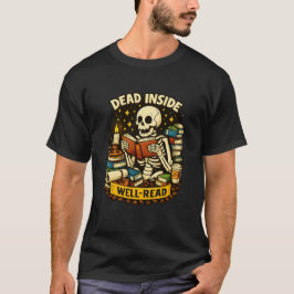 Tot aber belesen für Bücher- und Kaffeeliebhaber T-Shirt