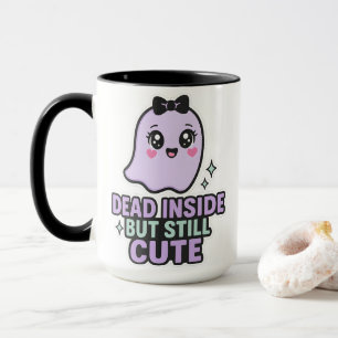 Tot aber immer noch süße Kawaii-Geist-Ästhetik Tasse