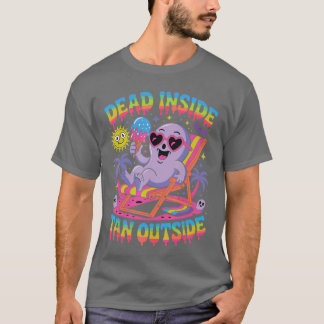 Tot innen braun außen lustiger Geist Summerween 1 T-Shirt