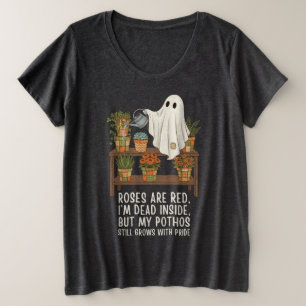 Tot innen drin - Lustiger Geist-Pflanzenliebhaber Große Größe T-Shirt