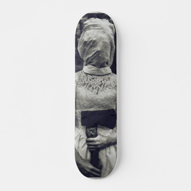 Tot-innerer Axt-Mörderdunkle gotische Skateboard (Vorne)