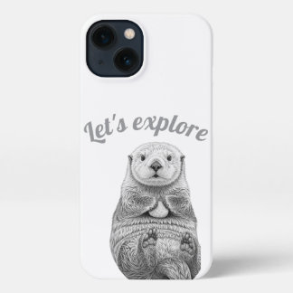 Total Adorbs Sea Otter Phone Case iPhone Hülle