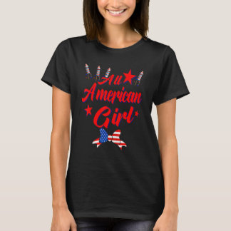 Total amerikanisches Mädchen 1 T-Shirt