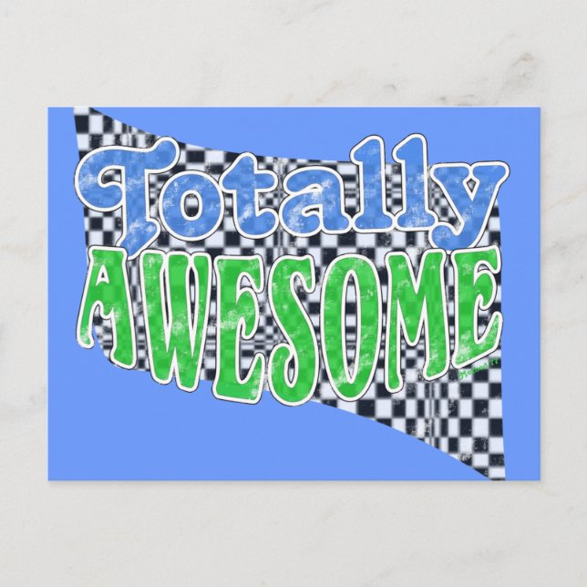 Total Awesome Postkarte (Vorderseite)