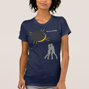 Total Eclipse lustig anpassbar T-Shirt