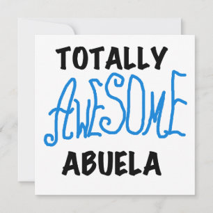 Total fantastische Abuela blaue T-Shirts und