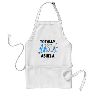Total fantastische Abuela blaue T-Shirts und Schürze