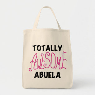 Total fantastische Abuela rosa T-Shirts und Tragetasche