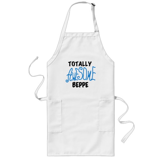 Total fantastische Beppe T-Shirts und Geschenke Lange Schürze (Vorne)