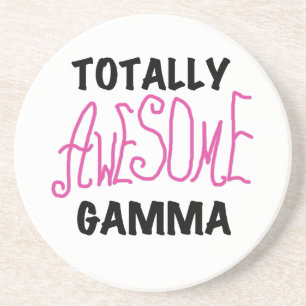 Total fantastische Gamma-Rosa-T-Shirts und Getränkeuntersetzer