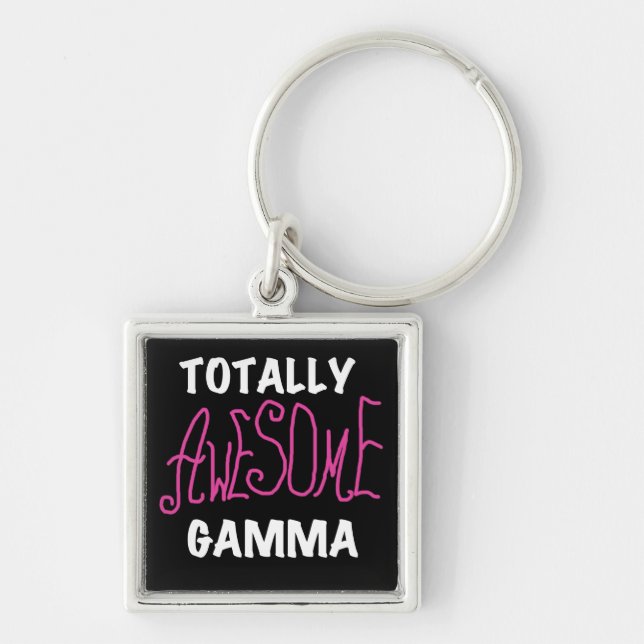 Total fantastische Gamma-Rosa-T-Shirts und Schlüsselanhänger (Vorne)