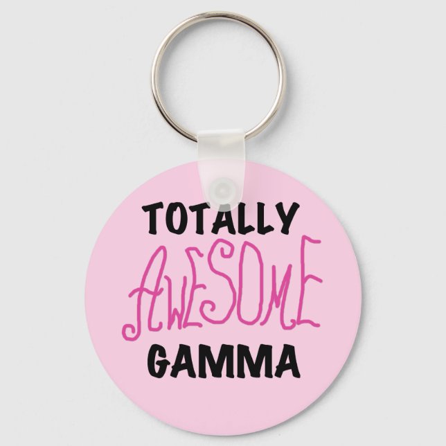 Total fantastische Gamma-Rosa-T-Shirts und Schlüsselanhänger (Vorderseite)