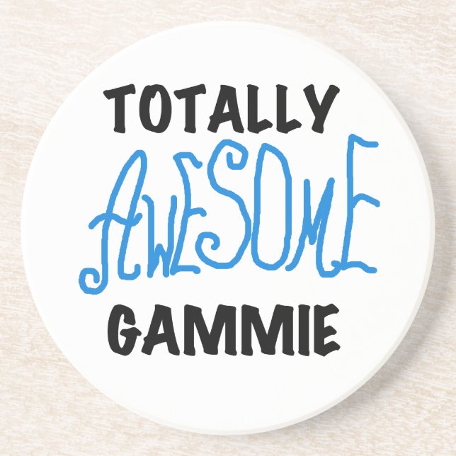 Total fantastische Gammie blaue T-Shirts und Gesch Untersetzer (Vorne)