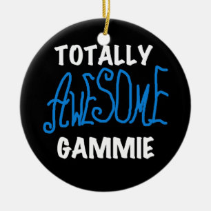 Total fantastische Gammie blaue T - Shirts und Keramikornament