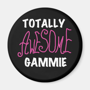 Total fantastische Gammie rosa T-Shirts und Gesche Magnet