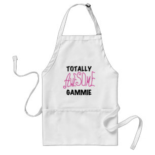 Total fantastische Gammie rosa T - Shirts und Schürze