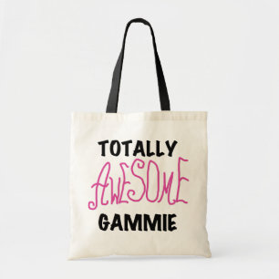 Total fantastische Gammie rosa T - Shirts und Tragetasche