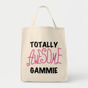 Total fantastische Gammie rosa T - Shirts und Tragetasche