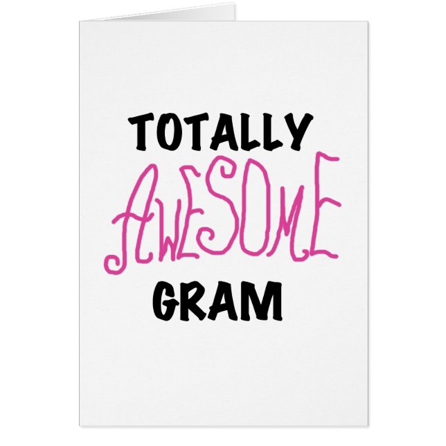 Total fantastische Gramm-Rosa-T-Shirts und (Vorne)