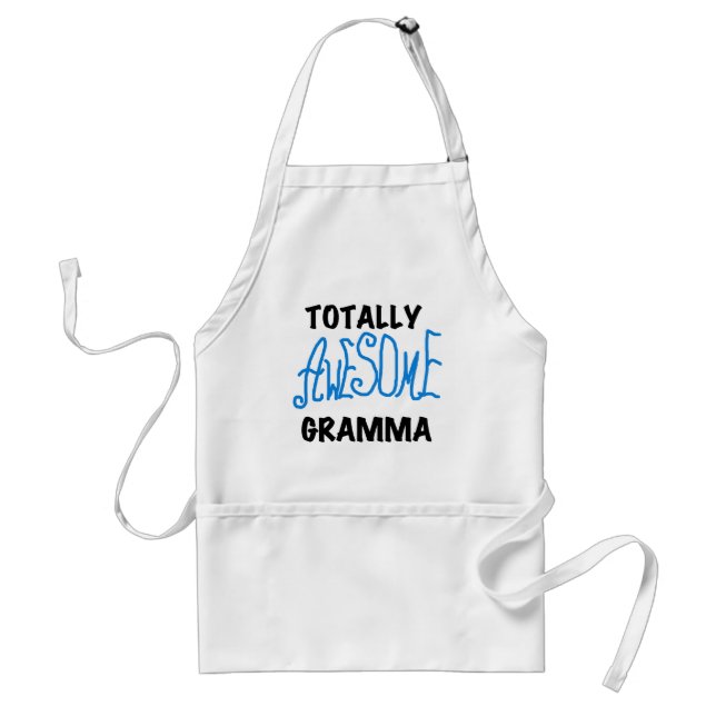 Total fantastische Gramma blaue T-Shirts Geschenke Schürze (Vorne)