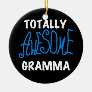 Total fantastische Gramma blaue T - Shirts und Keramikornament
