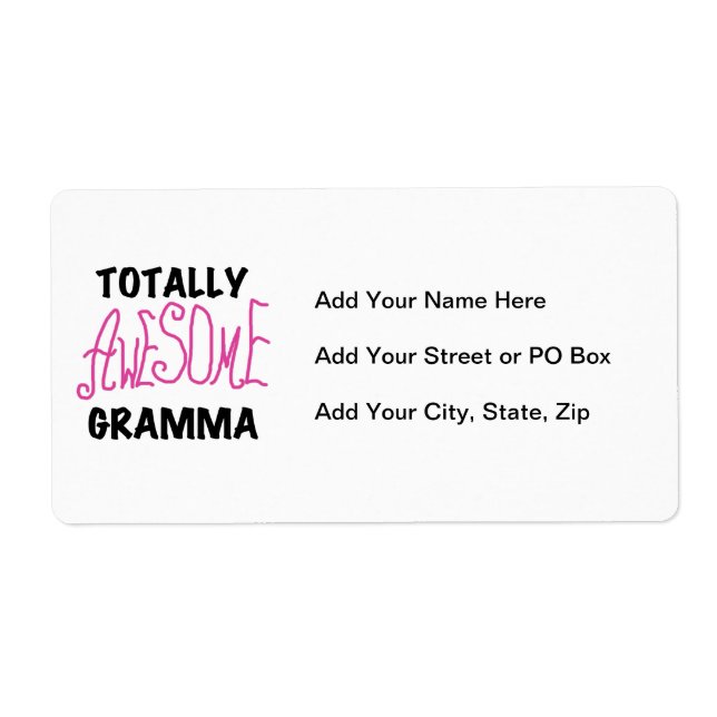 Total fantastische Gramma rosa T-Shirts Geschenke (Vorne)