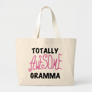Total fantastische Gramma rosa T-Shirts Geschenke Jumbo Stoffbeutel