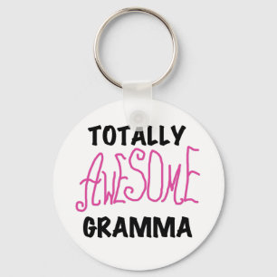 Total fantastische Gramma rosa T-Shirts Geschenke Schlüsselanhänger