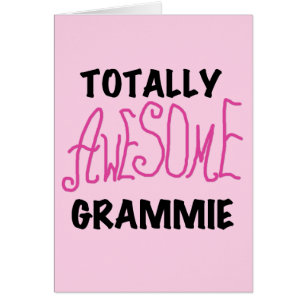 Total fantastische Grammie rosa T -