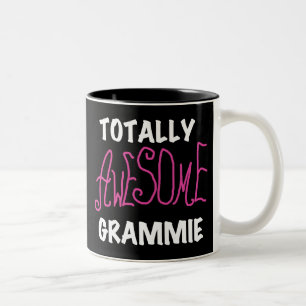 Total fantastische Grammie rosa T - Zweifarbige Tasse