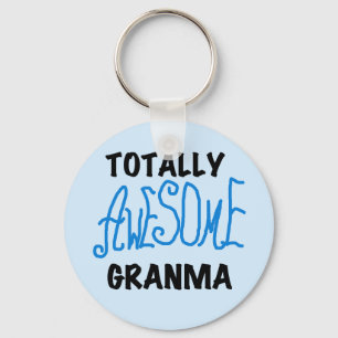 Total fantastische Granma blaue T-Shirts Geschenke Schlüsselanhänger