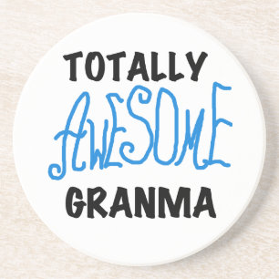 Total fantastische Granma blaue T-Shirts Geschenke Untersetzer
