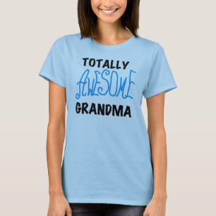 Total fantastische Großmutter - blaue T-Shirts und
