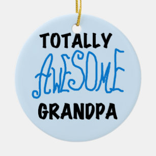 Total fantastische Großvater-T - Shirts und Keramikornament