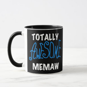 Total fantastische Memaw Blau-T - Shirts Tasse