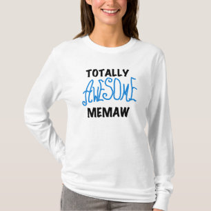 Total fantastische Memaw blaue T-Shirts und