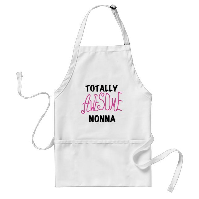 Total fantastische Nonna rosa T - Shirts und Schürze (Vorne)